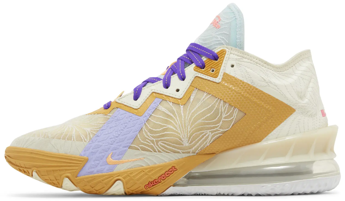 Nike LeBron XVIII 18 Low Mimi Plange Scarred Perfection White