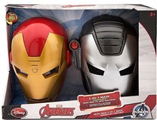 Disney Marvel Avengers Iron Man 2-in-1 Talking Mask Iron man and Warmachine 