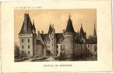 Old postcard La Vallée de la Loire-Chateau de MAINTENON (177829)
