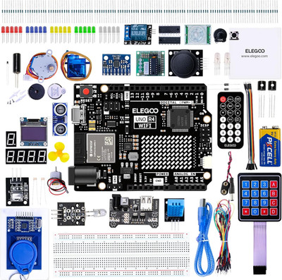 UNO R4 Wifi Super Starter Kit Compatible with Arduino for Beginners