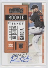 2020 Panini Contenders Rookie Ticket 2 Rico Garcia #148 Auto 0x5e