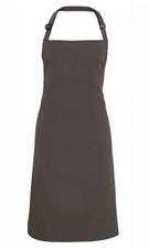 Premier Polyester Bib Apron (Dark Grey) PR167 *BC3