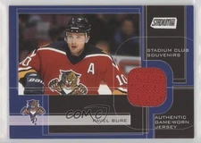 2001-02 Topps Stadium Club Souvenirs Pavel Bure #SCS-PB HOF