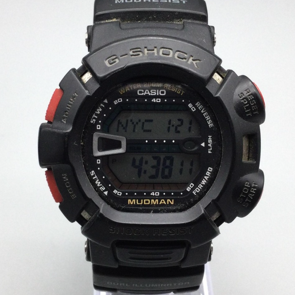 Casio G-Shock Mudman G-9000 3031 Mens Digital Watch 47mm Black