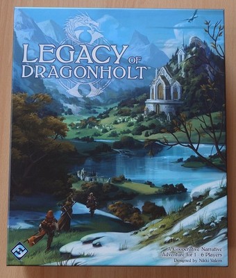Legacy of Dragonholt (Fantasy Flight Games, 2017), Englisch +Guter Zustand+