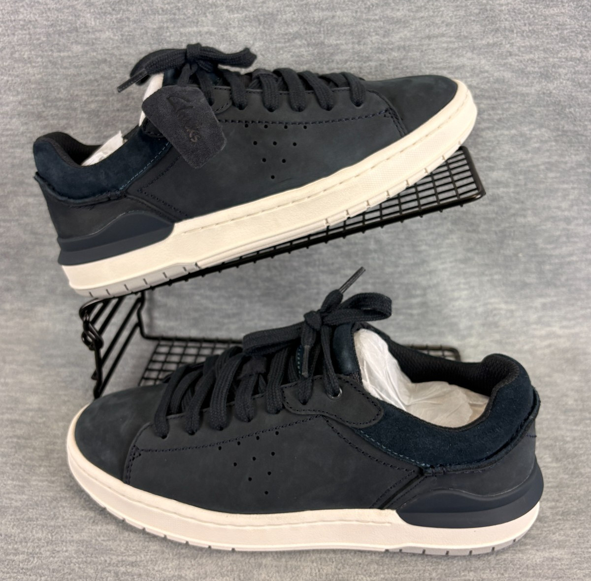 Mens 7.5 M Blue Nubuck Walking Casual