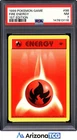 Pokemon 1999 Fire Energy 98/102 1st Edition Base Set PSA 7