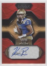 2022 Wild Card Mania Retail Hex Red Mirror Kyle Philips Phillips Auto 1u6