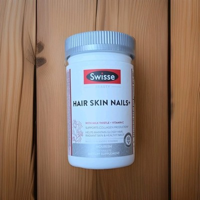Swisse Beauty Hair Skin Nails+ Milk Thistle + Vitamin C 150 Biotin Tab Exp 08/27