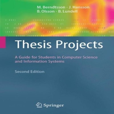 Thesis Projects A Guide for Students in Computer Science and Info