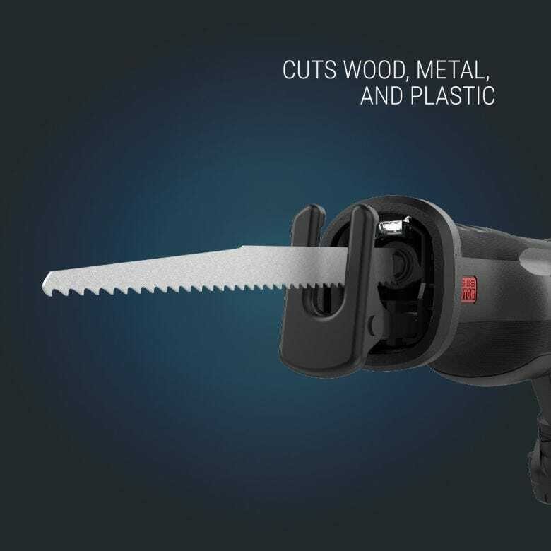 Worx Nitro WX516L 20V Power Share PRO Cordless Reciprocating Saw – Brushless Motor, 4.0Ah Battery, 3000 RPM