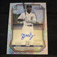 Randy Santana Bowman Chrome 2023 /299 Auto