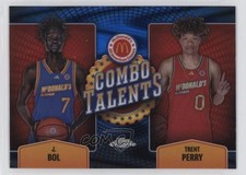 2024 Topps Chrome McDonald's All American Blue RayWave Refractor John Bol J 9bg