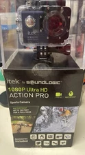 Itek SoundLogic Action Pro 1080P Ultra HD Waterproof Sports Camera & Accessories