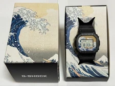 CASIO G-SHOCK DW-5600KHK25-1 The Great Wave off Kanagawa by Katsushika Hokusai