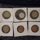 Mixed US Coin Lot in 2x2 Holders incl Buffalo Nickels & Indian Head Cents (6) — photo 2