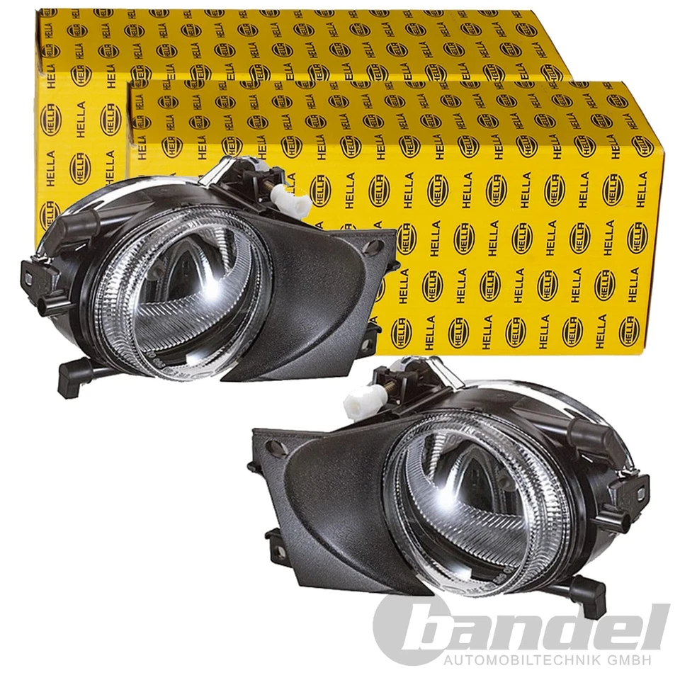 2x HELLA H8 NEBELSCHEINWERFER SATZ passend für BMW 5 LINKS+RECHTS