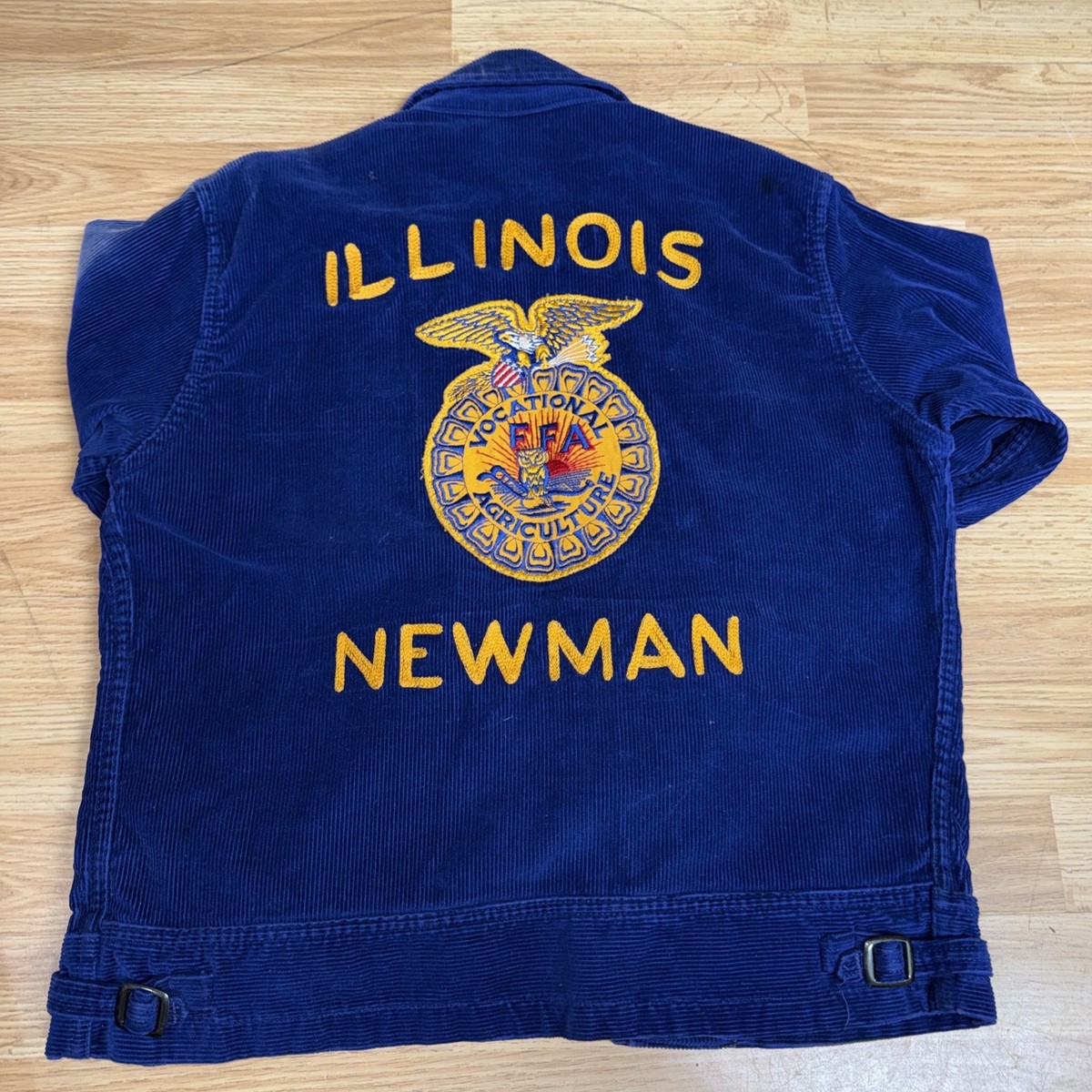 Vintage 1960s FFA corduroy Illinois jacket Mens Size 38 Talon