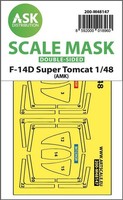 Art Scale Kit 200-M48147 - 1:48 F-14D Super Tomcat Double-Sided Express Fit Mask