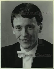 Press Photo Pascal Verrot, French orchestra conductor. - sap44196