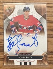 2024-25 Upper Deck Engrained Icons - Autographs Bobby Smith #CA-SM (AU)