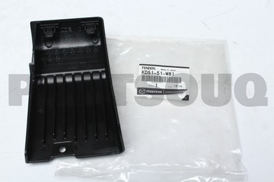 KD5151W81 Genuine Mazda FENDER(LWR.,L),OVER-F KD51-51-W81 | eBay
