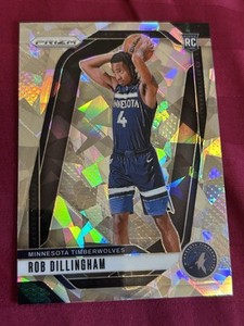 2024-25 Panini Prizm #250 Rob Dillingham Prizm Ice
