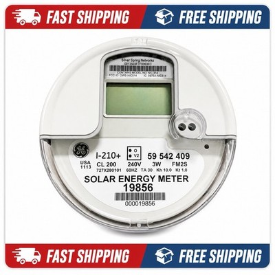  GE Energy Watthour Smart Meter Type I-210+ 727X280101 240V 60Hz 