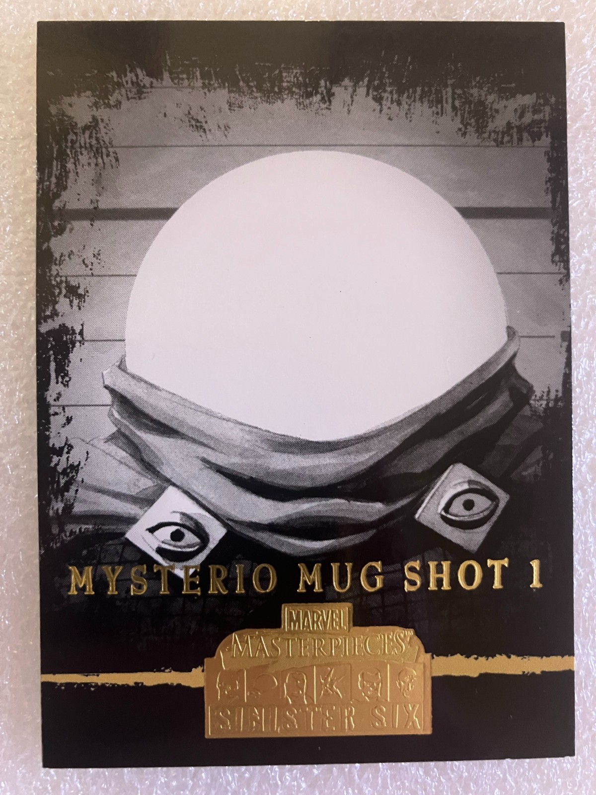 #83 MYSTERIO MUG SHOT 1 2008 Upper Deck Marvel Masterpieces 3 DAVE JOHNSON