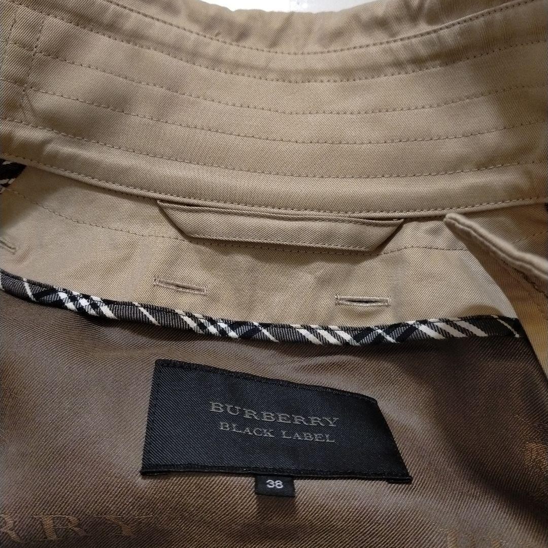 Burberry Black Label Trench Coat Beige With Buttons Size 38 For Women thumbnail 8