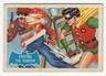 1966 Batman A&BC Printed in England - BLUE BAT - Card Number