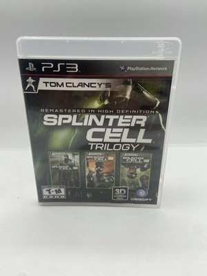 Splinter Cell Trilogy (Sony PlayStation 3, PS3) CIB Complete in Box - Tested