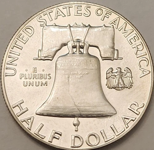 1958 Proof Franklin Half Dollar – Original Proof Strike, No CAM, Nice Eye Appeal