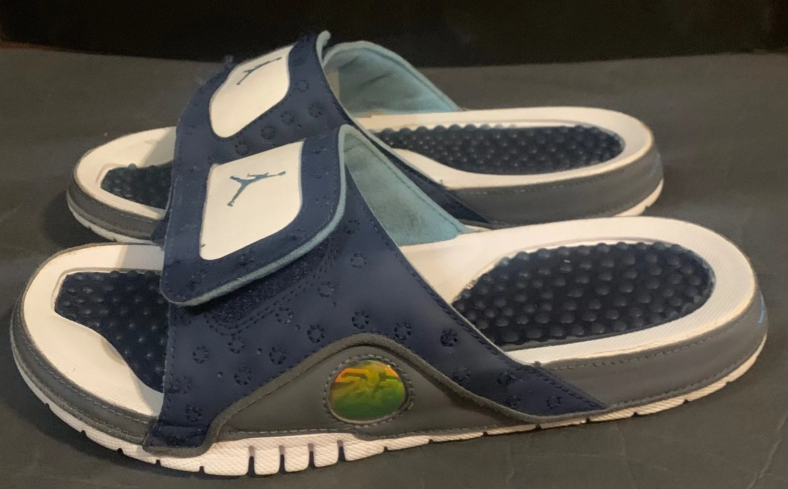 Taglia 8 Jordan Hydro 13 Retro "Navy" Grigio 2020 Ottimo