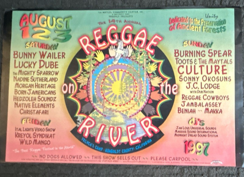 Reggae on the River 1997 Poster 