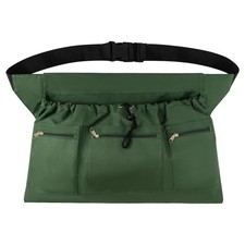 Gardening Apron, Garden Aprons with Pockets  Drawstring Bag, Waterproof 600D...
