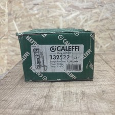 NEW CALEFFI 3/4" Balancing valve with Flow Meter 7-28 litre / Min 132522