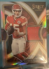 PANINI Select Patrick Mahomes /99 FHOF Kansas City Chiefs MVP Game-Used