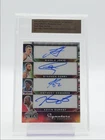 NIKOLA JOKIC STEPHEN CURRY EDWARDS 2024-25 LEAF METAL TIE-DYE AUTO 1/1 Q5220