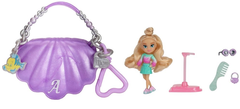 ⭐︎ small-ily リアボーテ Disney ily 4EVER Tote Ily Teenies Series 1 I Love Ariel 2-Inch