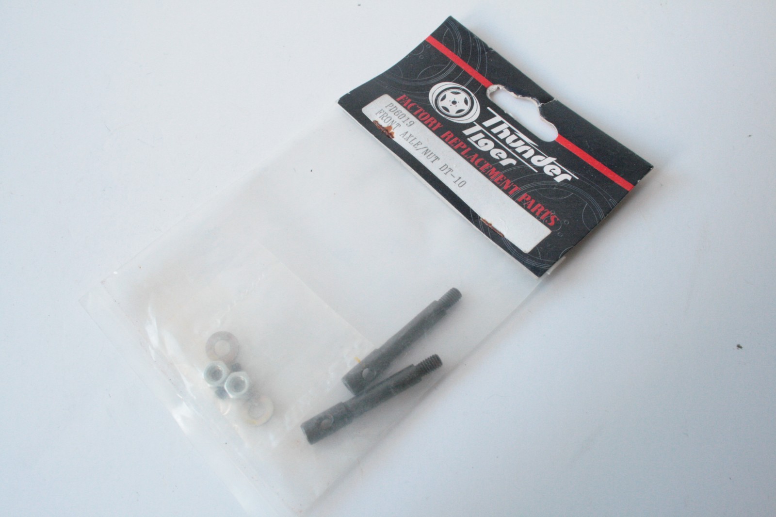 Thunder Tiger Front Axle/Nut DT-10 - PD6019