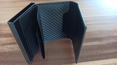 Doppelpack: 2x Kartenetui, Geldbörse,  Portmonait, Slim Wallet mit Zusatzfächer