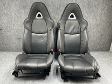 Mazda Rx-8 04-08 Oem Front Left Right Side Heated Seat Leather Black Set 57k Mazda Rx-8 04-08 Oem Front Left Right Side Heated Seat Leather Black Set 57k