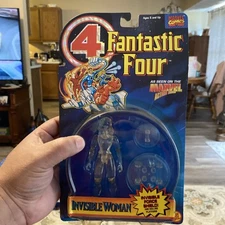 Fantastic Four INVISIBLE WOMAN 1995 Toy Biz Action Figure (NEW)