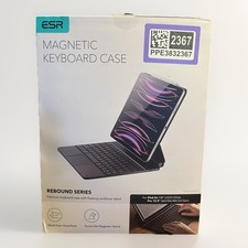 ESR Magnetic Keyboard Case Rebound Series For iPad Air 13"  Pro 12.9" - White