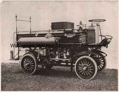 American LaFrance Chemical Engine and Hose Carriage Photograph Print 8.5x11''