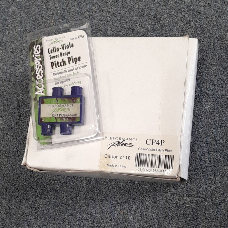 Performance Plus CP4P Pitch Pipe for Cello Viola Tenor Banjo Purple Brass