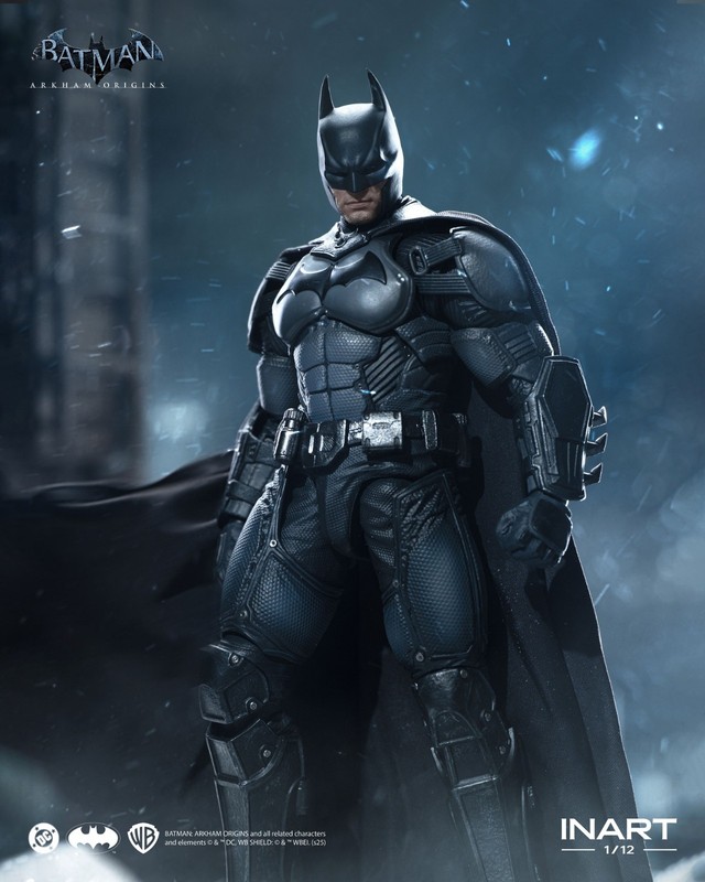 QUEEN STUDIOS INART Batman (Batman: Arkham Origins) 1/12 Action Figure