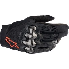Alpinestars Megawatt V2 Gloves - Black/Red - Men's Size Small 3565023-1030-SM