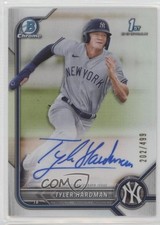 2022 Bowman Chrome Prospect Refractor 202/499 Tyler Hardman #CPA-TH Auto 0u17